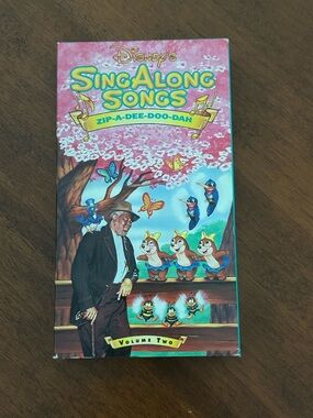 Disney sing along songs VHS tape